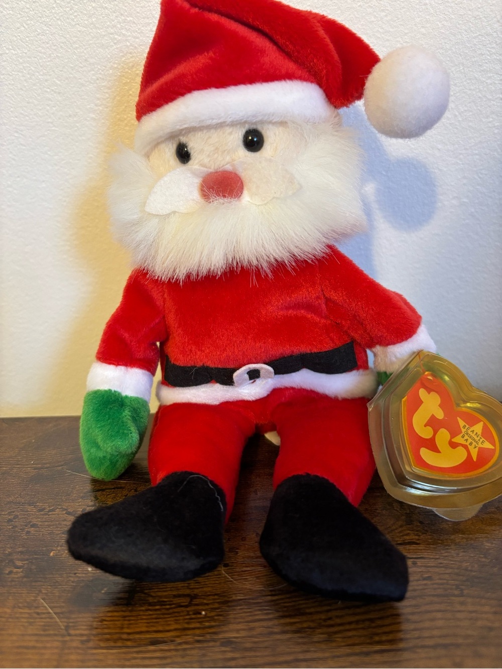 Santa beanie TY baby